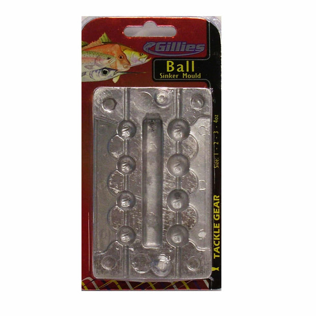 Gillies Ball Sinker Mould - TackleWest 