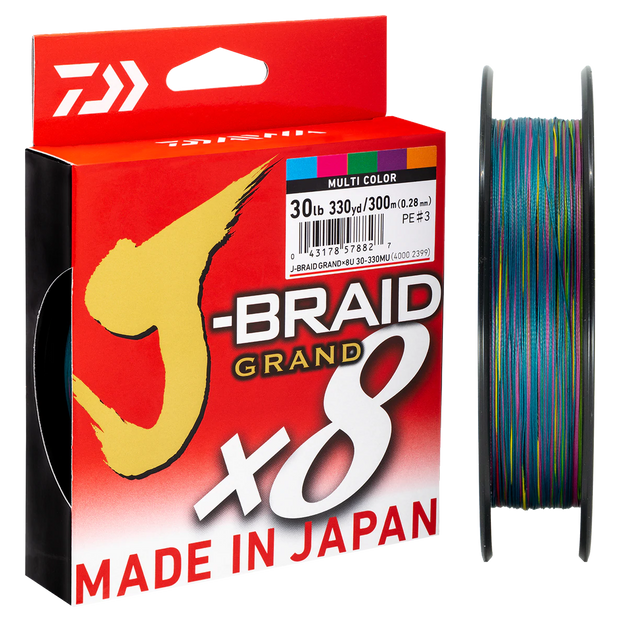 Daiwa J Braid Grand 300m - TackleWest 