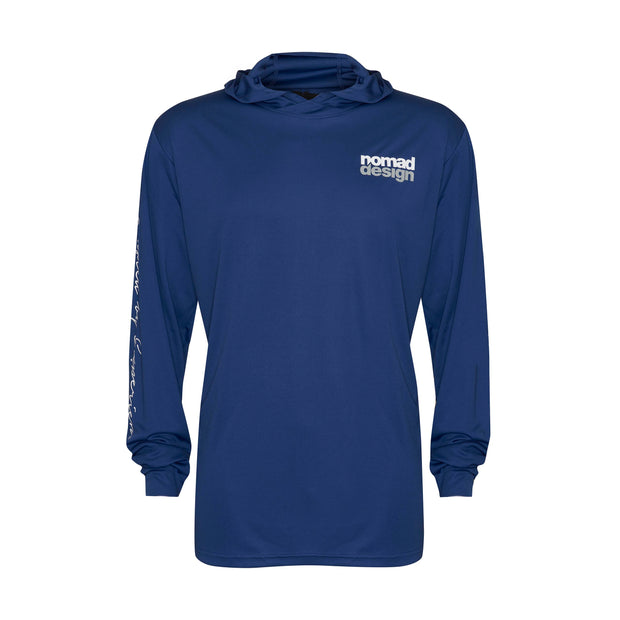 Nomad Hooded Tech Fishing Shirt - Wayfarer Marine - Tackle West 