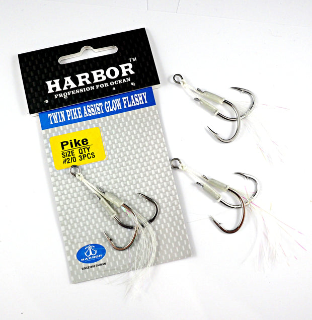Harbor Twin Pike Flashy Assist Glow - Tackle West 