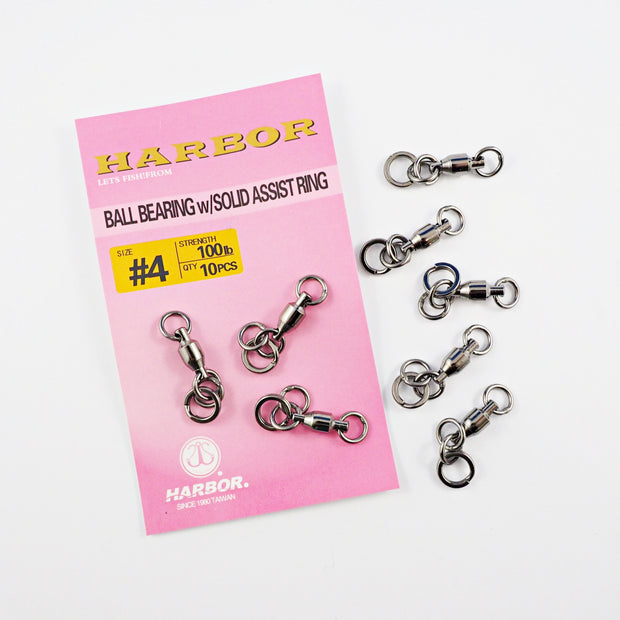 Harbor Ball Bearing Swivel + Split/Solid - Tackle West 
