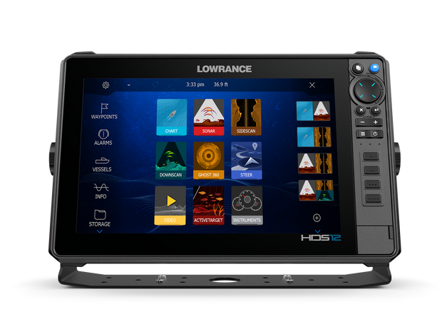 Lowrance HDS Pro 12 with 3 in 1 HD Transducer and CMap AUS