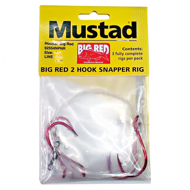 Mustad Big Red Snapper Rig - Tackle West 
