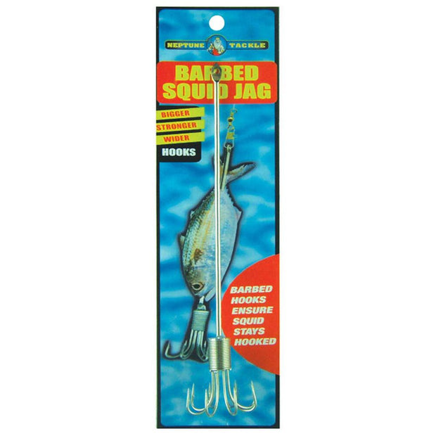 Neptune Squid Jag Barbed Large – TackleWest - Main Image