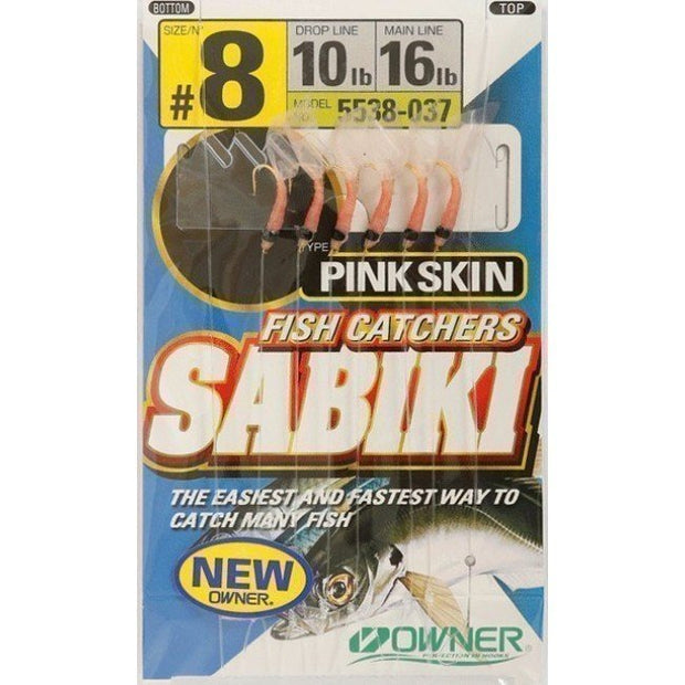 Owner Sabiki Pink Shrimp - TackleWest 