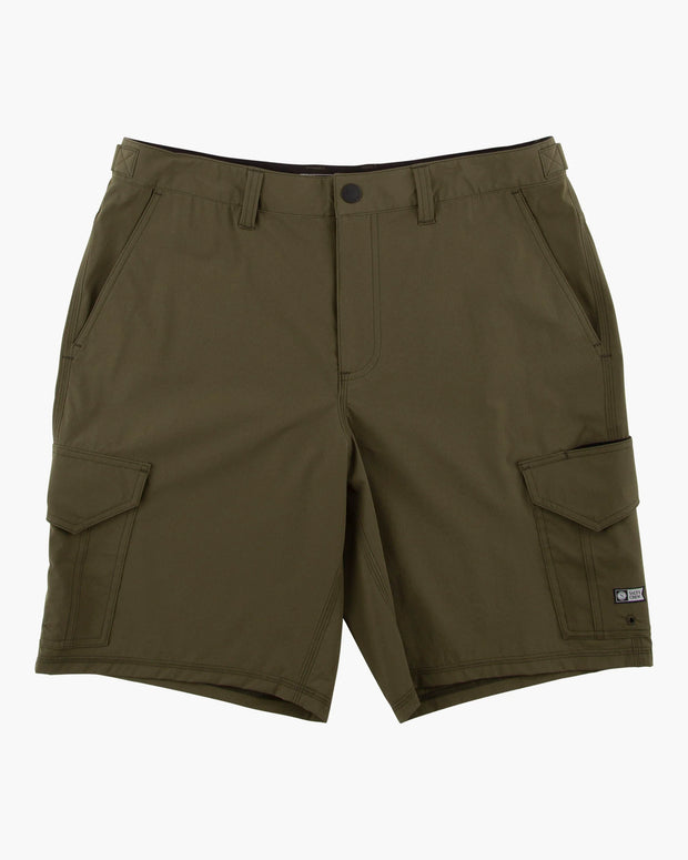 Salty Crew Deep Sea III Cargo Short Military - TackleWest 