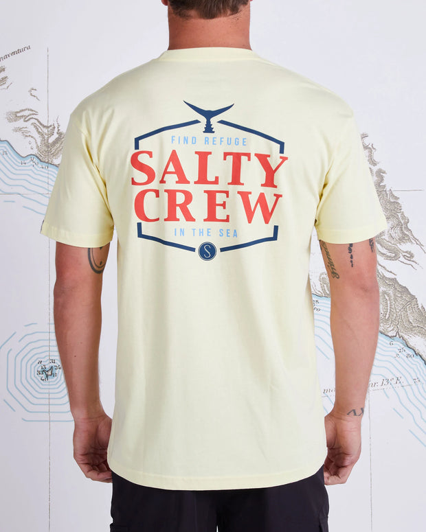 Salty Crew Skipjack Premium SS Tee Banana - TackleWest 