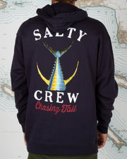 Salty Crew Tailed Hood Fleece Jumper Navy