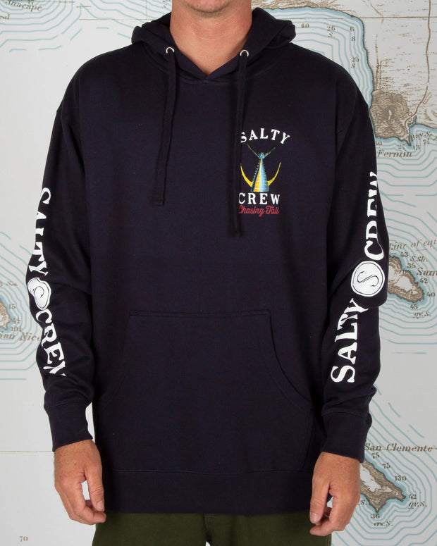 Salty Crew Tailed Hood Fleece Jumper Navy