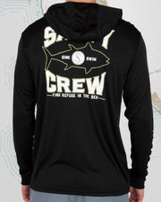 Salty Crew Tight Lines Hood Sunshirt - TackleWest 