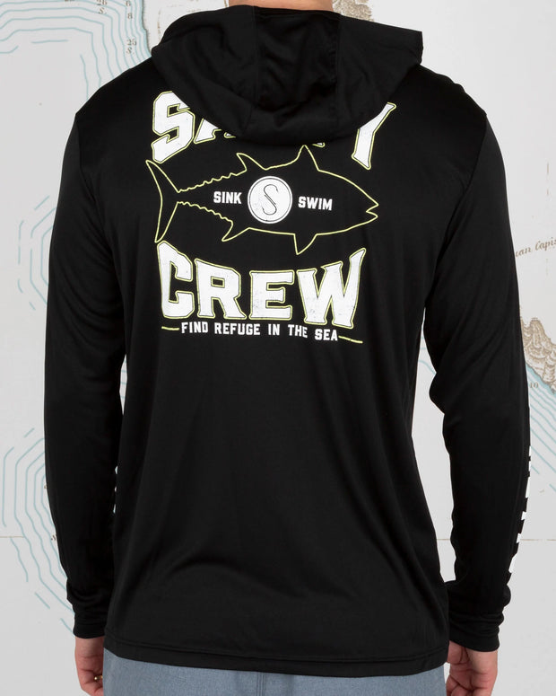 Salty Crew Tight Lines Hood Sunshirt - TackleWest 