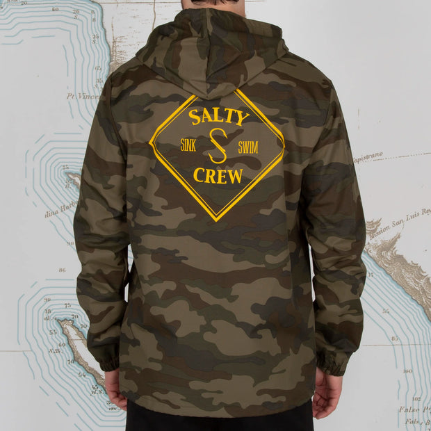 Salty Crew Tippet Snap Jacket Camo