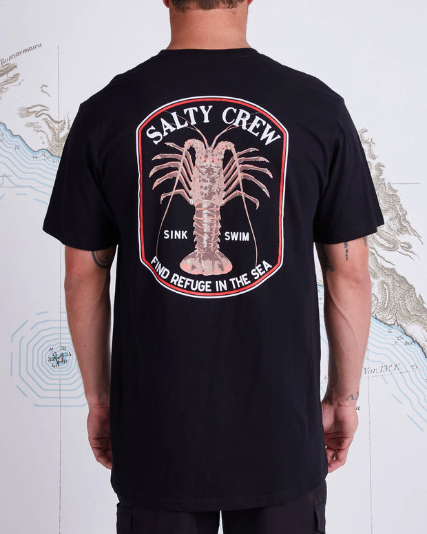Salty Crew Spiny Standard SS Tee Black – TackleWest