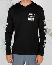 Salty Crew Tight Lines Hood Sunshirt - TackleWest 