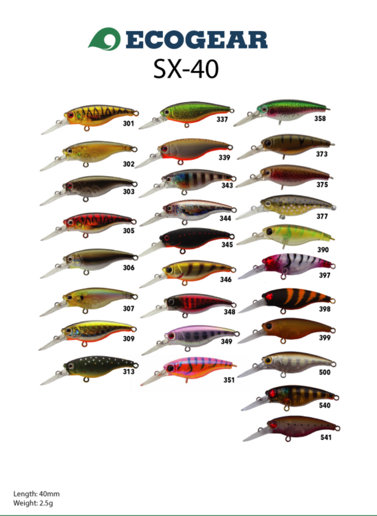 Ecogear SX40F – TackleWest