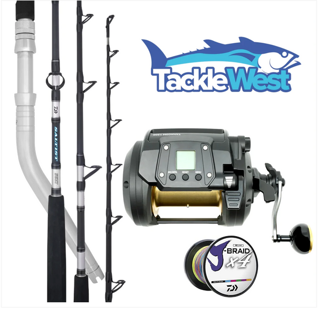 Daiwa Tanacom 1200 Saltist Deep Drop Combo – TackleWest