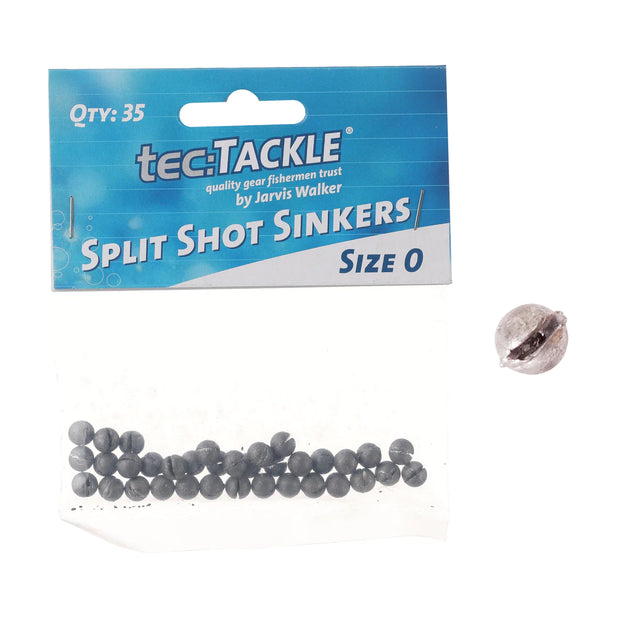Tectackle Split Shot Sinker - TackleWest 