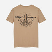 Nomad Design T-Shirt Squidtrex Tan