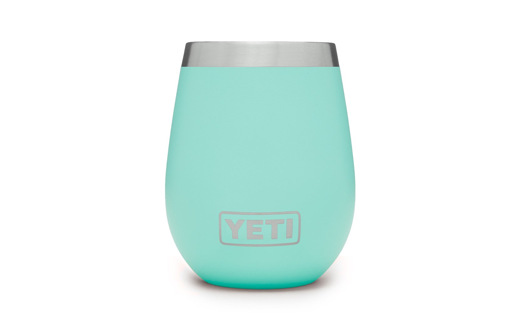 YETI 10oz 295ml Metal Wine Tumbler Cup - Seafoam Green - No Lid