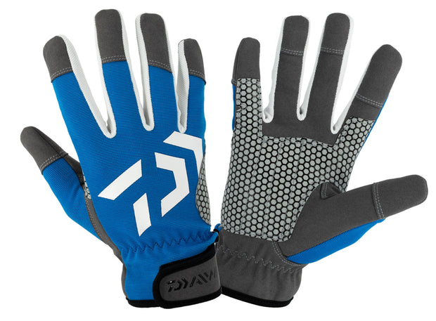 Daiwa Offshore Glove Blue - Tackle West 