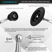 Gomexus Round Power Knob 35mm